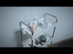 Carrinhos de armazenamento com rodas traváveis