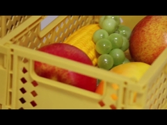 Cestas de empilhamento de plástico reutilizáveis